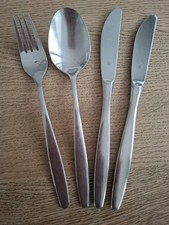 WMF Besteck Lüneburg Cromargan  Restbesteck    2 Messer,  1 Löffel, 1 Gabel  