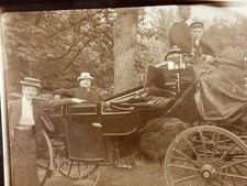 ⏳ Antik Foto Pferdekutsche