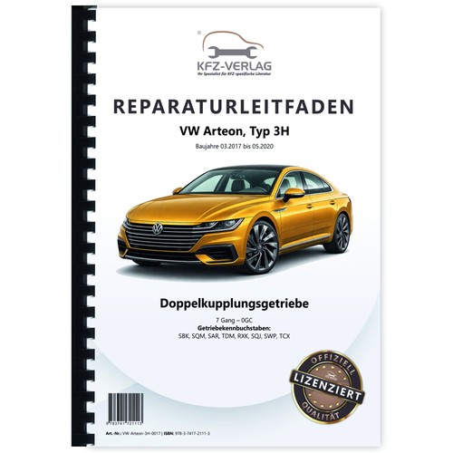 Arteon typ 2017 - typ, 2017-2020