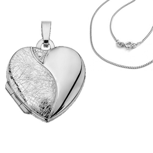 Damen herz medaillon - damen,