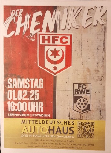 Fußballprogramm 
