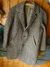 50er Jahre  Heren Mantel - Jacke  kleine Größe  Bücking Gr. 44/46 ?