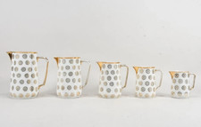 5x Vintage Porzellankannen