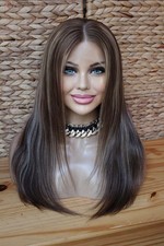 Perücke Echthaar Lace Front