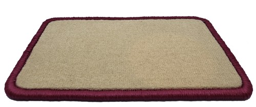Vorne fußmatten velour beige - fußmatten,