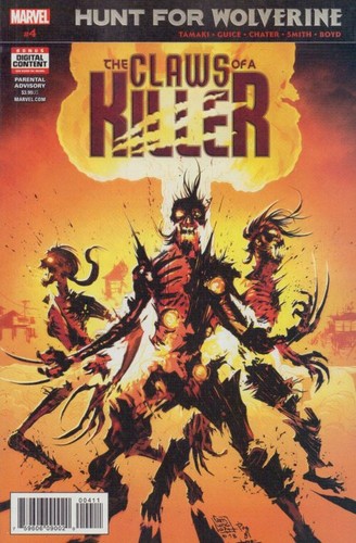 Hunt for wolverine the - hunt, claws