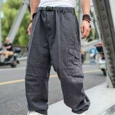 Herren Baggy Hose Locker