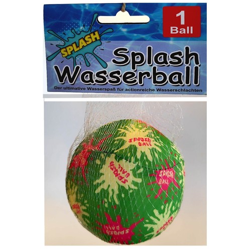 Großer splash wasserball - splash,