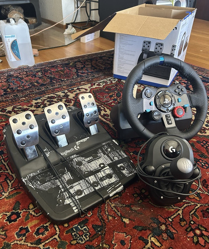 Logitech g29 rennlenkrad - rennlenkrad, set