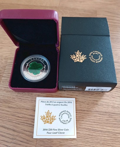 Silbermünze canada four - silbermünze, oz