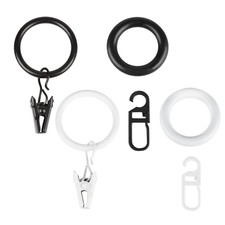 Gardinenringe LOFT Klammern