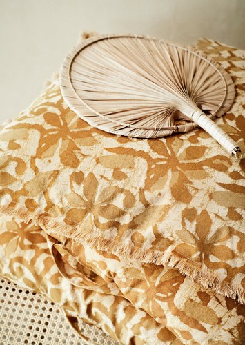 Palmblatt klein wanddeko boho - wanddeko,