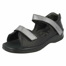 Damen Sandpiper Freizeit Sandalen Koralle