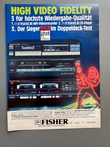 Fisher stereoanlage - fisher,