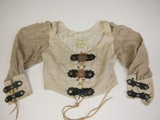 Trachtenmieder mit Schnürung Leder Edelweiß fesches Skandal Mieder Gr.38