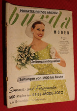 5541 Burda Moden 5 1959 mit Schnittmustern + Arbeitsanleitungen 50er Jahre