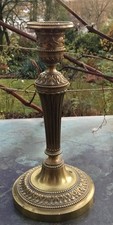 ANTIKER Kerzenständer - Kerzenhalter - Bronze - LOUIS XVI h 21cm