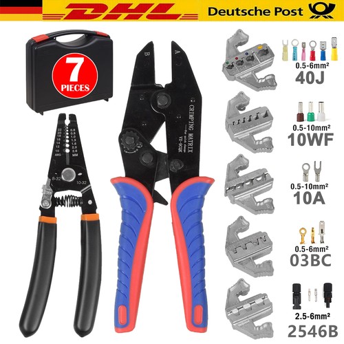 5in1 crimpzange set - 5in1, presszange