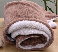 Doppelt Wolldecke  160×200 MERINO Schafwolldecke Bettdecke 100% Wolle