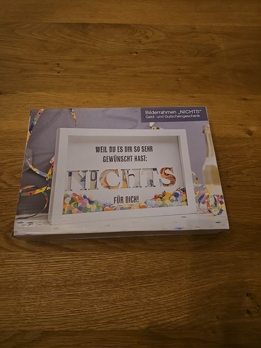 Bilderrahmen geld schenken - bilderrahmen,