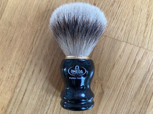Omega super badger shaving - omega,
