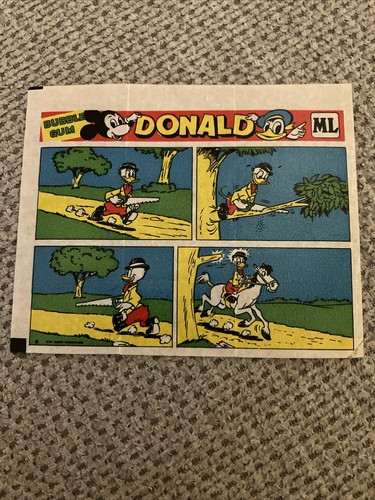 Kaugummibild donald - kaugummibild,