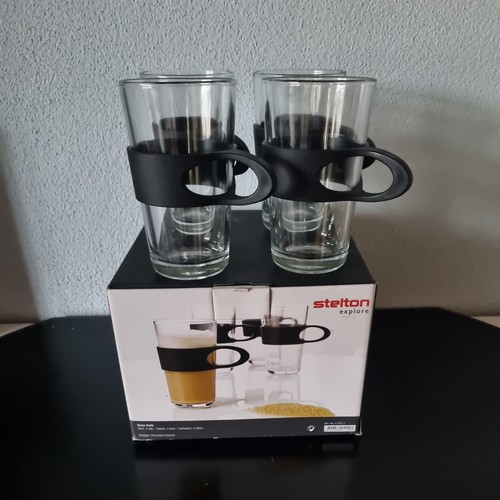 Stelton easy cafe gläser - gläser, set