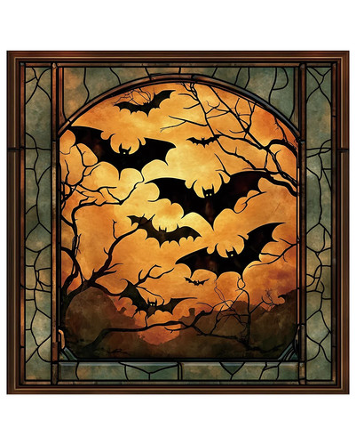 Halloween fledermaus motiv - halloween,