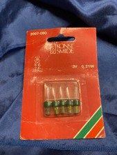 Lämpchen für Konstsmide Miniatur-Lichterkette Schwibbogen 3V 0,21W 5er Set