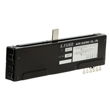ALPS 10K Schiebepotentiometer RSA0K12 stereo log. K-Fader Weg 100mm L:128mm A10K