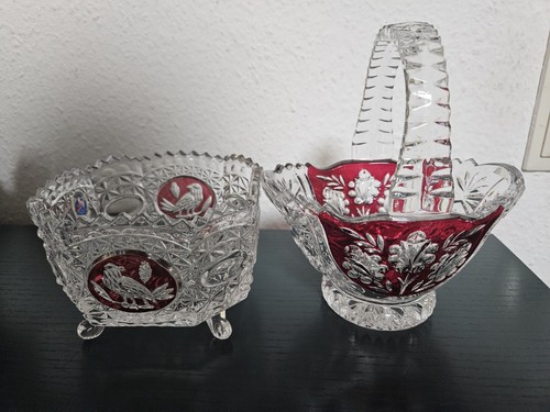 Glasschale hofbauer red bird - glasschale,