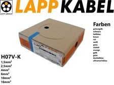 Lapp Litze; flexibel H07V-K