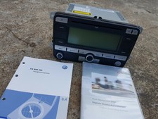 VW Golf Plus 5M Golf 5 1K Bj07 Radio RNS300 Navigation / CD / MP3 + Anleitung 