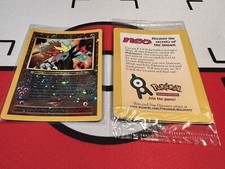 VINTAGE Entei SEALED Black Star Promo Nr. 34 Pokemon Karte Wizard Blackstar OVP