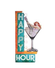 Happy hour leuchtreklame led - hour,