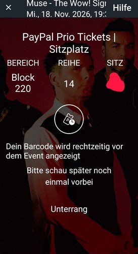 Tickets muse konzert - 2,