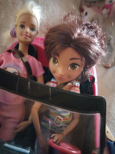 Barbie auto mit markenlose - 2,