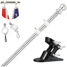 Fahnenmast Aluminium Edelstahl