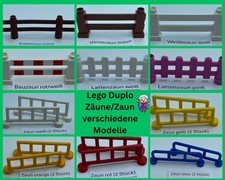 Lego Duplo Zaun Zaunteile Zäune Absperrung Ersatzteile Zubehör zur AUSWAHL