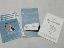 VW Käfer Bulli Transporter Karmann Ghia Preisliste 09.57 Kleine Anleitung 2.58