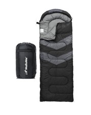 MalloMe Schlafsack Outdoor, Erwachsene und Kinder Leicht, Tragbar, Warm 220x80cm