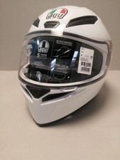 Motorradhelm AGV - K1 S Integralhelm Racing Style in Weiß Größe M