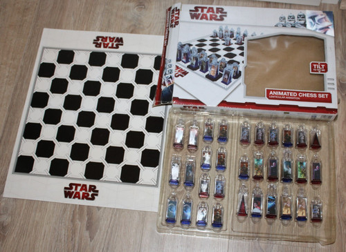 Star wars animated - star, schachspiel