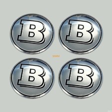 4 Stück BRABUS Nabendeckel