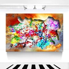 Leinwand Bild XXL Abstrakt