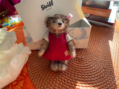 Steiff teddy bear heidi mohair - teddy,
