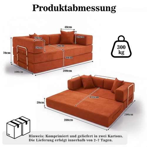 Modular schlafsofa - modular,