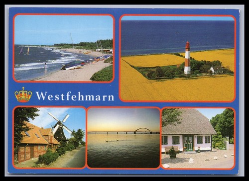 Ansichtskarte ostseeinsel - ansichtskarte,