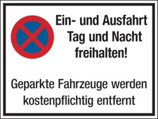 Dreifke® Parkverbotschild Alu