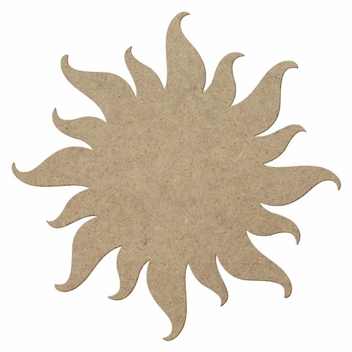 Mdf holz sonne deko basteln - holz,